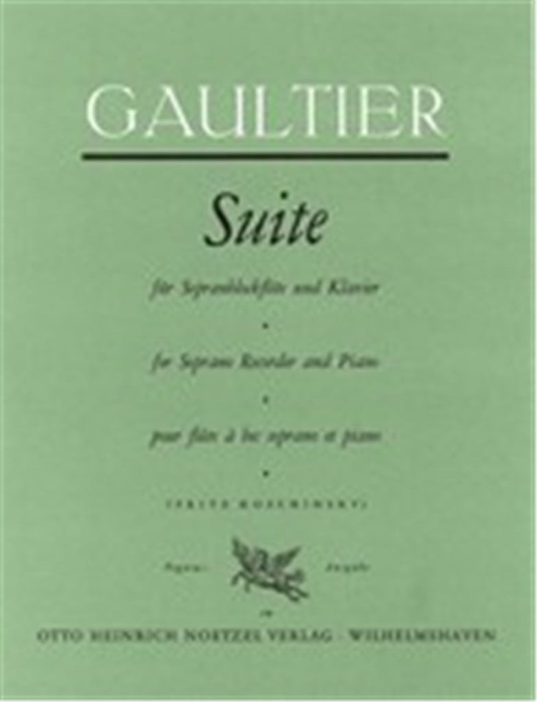 Suite für Sopranblockflöte und Klavier